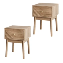 Nightstands - Oak + MDF + Particle Board - View 6