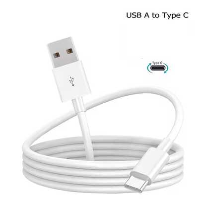 Set de 1 a 3 cables de carga rápida USB a Tipo-C, diseño de moda blanco, compatible con Apple 17/16/15, S25, Pro/Air, cable de carga universal de alta calidad, anti-rotura, carga rápida, sin ventanas emergentes