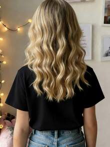 This Disney "Magic Kingdom Snacks" Themed Summer T-Shirt Is Suitable For Boys And Girls To Wear To Holiday Parties, Family Gatherings, Outdoor Activities, And While Traveling. It Also Makes A Great Gift For Children Visiting Disneyland. - 黑色 - 查看 2