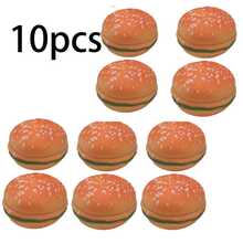 逼真汉堡造型慢回弹玩具：弹性好，回弹力强，可缓解成人压力 - 彩色 - 查看 9