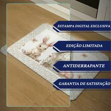 Non-Slip Easter Rug, 50x60 Cm, Printed, Decorative, Ideal For Kitchen, Entryway, And Charming Home Decor. - NHÀ THỎ - Xem 3