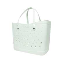 Crocs Large Classic Tote Adult Casual Bag - 薄荷色調 - 查看 3