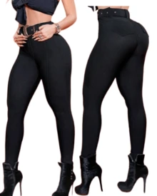 Women Leggings - Black - View 6