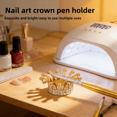 Heavy Duty Nail Brush Holder | Nail Tool Storage Rack, Salon And Home Manicure Accessory (No Assembly Required, Nail Technician Supplies, Nail Art Pens And Gel Brush Holder, Nail Studio Display Rack, Nail Polish Storage Rack, Essential For Nail Technicians, Nail Supply Organizer, Nail Polish Rack, Nail Supply Storage Rack, Nail Polish Storage Organizer, Manicure Supplies)