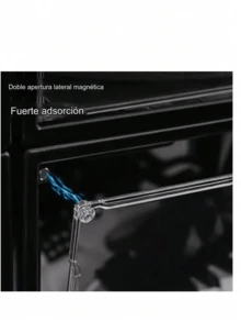 Caja De Zapatos 100% De Acrilico Con Imán Abre Frontal Transparente - Ver 4