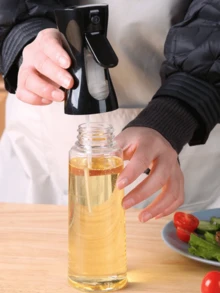 1/2pcs "Oil Sprayer Bottle: Precision Cooking, Healthy Choice" "Kitchen Oil Mister: Control Oil, Elevate Dishes" Precision Oil ControlVersatile Kitchen Tool Leak-Proof & Refillable Design Sleek & Durable Build Reduce Oil Intake Even Coating Keep Oil Fresh Multi-Scene Use - Multicolor - View 7