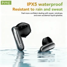 HTC NE48 Slide-Type Wireless Earbuds: Colorful HD Display, Touch Control, In-Ear Design, Multi-Function Control, Custom Wallpaper Upload, AI Translation Function - View 8