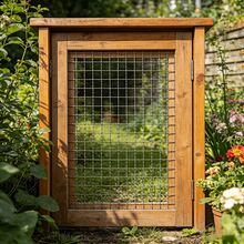 1 Roll 10cm X 5m Anti-Rodent Galvanized Metal Mesh Net, For Covering Vents, Gardens, Homes, Blocking Rats, Squirrels, Birds, Includes 10 Cable Ties - A - View 7