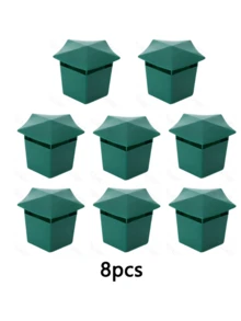3/5/8pcs Battery-Free Simple Green Plastic Anti-Snail & Slug Trap, Suitable For Garden Pest Management - Dark Green - View 17