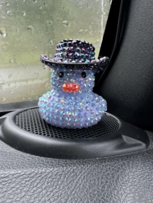 DIY Diamond Tools, Hat, Duck, Car Phone Holder, Decorations, Multicolor Handicrafts, Glue Pens, Handmade Decorations - Sets - View 3