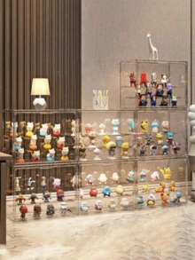 1 Hộp đựng đồ đa năng bằng acrylic trong suốt - Hộp trưng bày trong suốt, chống bụi, chống nước, có thể tháo rời, hộp đựng đồ đa năng, trang trí nhà cửa, trang trí bàn làm việc, đồ dùng học tập, thích hợp để trưng bày búp bê, trưng bày sản phẩm, đựng túi xách, đựng đồ chơi, đựng giày dép, đựng mỹ phẩm, trang trí Giáng sinh, Ngày lễ tình nhân và Năm mới. - Trong sáng - Xem 3
