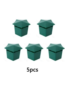 3/5/8pcs Battery-Free Simple Green Plastic Anti-Snail & Slug Trap, Suitable For Garden Pest Management - Dark Green - View 15