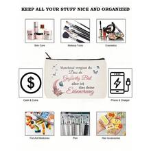 Sister Gift - Best Friend Cosmetic Bag Small Natural Makeup Bag For Big Sister Cosmetic Bag Small Holy Gifts Girls Sisters, Sister - Multicolor - View 6