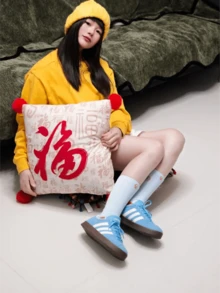 adidas VL COURT 2.0 Vl Classic 舒適休閒 低筒 板鞋 男女同款 藍白色 - 藍白色 - 查看 7