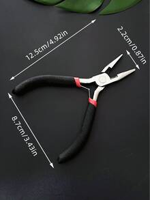 1pc Precision Jewelry Making Pliers - Mini Coil Crimping Tool, High Carbon Steel Handle, Handmade Without Power Source - Pliers - View 8