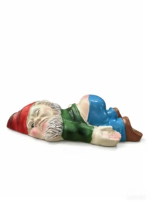 Drunk Dwarf Garden Statue, Outdoor Decor, Resin Sculpture For Yard, Lawn And Porch - Multicolor - View 8