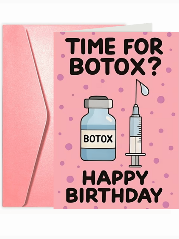 1pc Hilarious Birthday Card For Women - Perfect For Friends, Sisters, Aunts, Moms, Girlfriends
