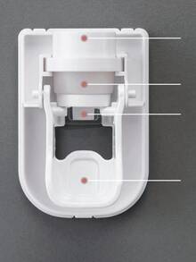 1. 壁挂式自动牙膏挤出器，无需打孔，可安装在浴室、卫生间墙壁上。这款自动牙膏分配器兼具壁挂式牙刷架和挤出器功能，无需电源，采用塑料材质，是简化牙膏挤出的浴室配件，适合返校季和居家使用。 - 彩色 - 查看 6