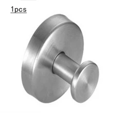 1/2个吸盘挂钩，免钻孔淋浴吸盘挂钩，不锈钢毛巾挂钩，适用于浴室、浴室窗户、玻璃门、墙壁、淋浴吸盘挂钩，金色、银色、黑色（无需钻孔） - 不銹鋼色 - 查看 16