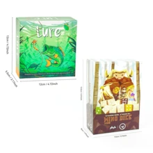 Mino Dice&Lure: English&Chinese Board Game, 3–6 Players,30-Minute Quick Play, Fun & Casual Party Game, Great For Friends & Team Building Activities. - Multicolor - View 2