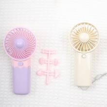 1pc Portable Mini Fan, Single Speed, With Rope (Color And Style Random, Battery Not Included), Powered Handheld Fan - Ideal For Office, Outdoor, Travel And Camping - Stay Cool Anywhere, Great Party Gift. [Batteries Need To Be Purchased Separately],Christmas - No Batteries Included Mini Fan - View 16