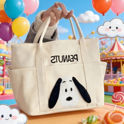 SNOOPY Unisex Travel Backpack, Lightweight Business Laptop Bag, Multi-Functional Multi-Pocket Bookbag Suitable For High School And College Students, Handheld Backpack, Suitable For Outdoor Hiking And Camping Travel, Aviation Certified Cabin Luggage, Travel Bag, Holiday Essential, Camping