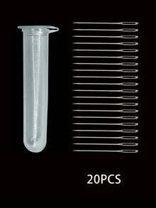 20支尖头绣花针，5.1厘米圆头丝带绣针，十字绣针和手缝针 - 手縫針 - 查看 7