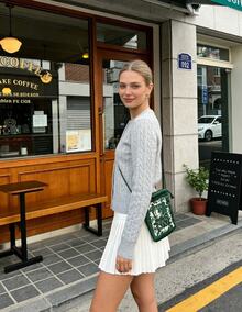 Minions 卡通背包，可爱多功能设计，适合儿童和成人，时尚学生书包，卡通图案灵感，日常使用。 - 綠色 - 查看 1