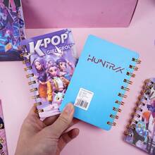1/2/3本/套 KPOP 女团 Witch Hunt 螺旋笔记本，A7 螺旋笔记本，学生便签本，便携式笔记本，记事本，返校学生文具 - 彩色 - 查看 4