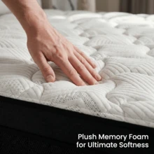 MRH 10" 12" 14" Memory Foam Hybrid Mattress Twin Full Queen King Size Boxed Bed Medium Firm Soft Comfortable Sweet Night Sleep Modern Home Bedroom Furniture - 12 inch(30cm) - Xem 6