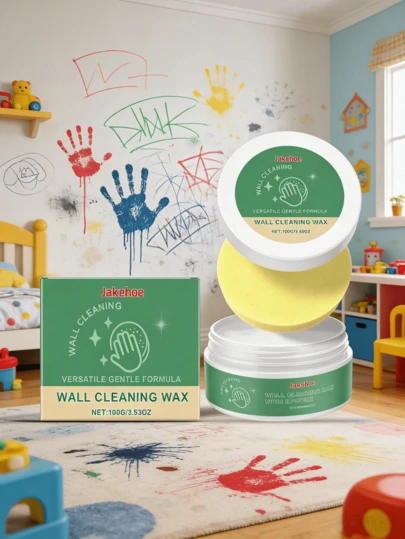  Jakehoe Wall Stain Remover Cleaning Paste, Home Wall Dirt & Graffiti Cleaner, Renovation Cleaning Paste, Random Delivery Of New And Old Versions, Gift For Boyfriend