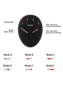 AXH EMS Muscle Stimulator, Abdominal & Buttocks Trainer - Unisex (Battery Operated) - Black - View 7