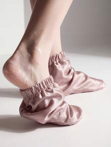 1双可水洗保湿足套，修复肌肤，居家足部护理，母亲节最佳礼物，可搭配您喜爱的润肤乳使用 - 多色 - 查看 5