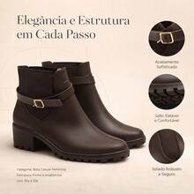 Stylish Women's Boots – Modern Design For Elegant Women's Casual Style - 棕色 B201 - 查看 6