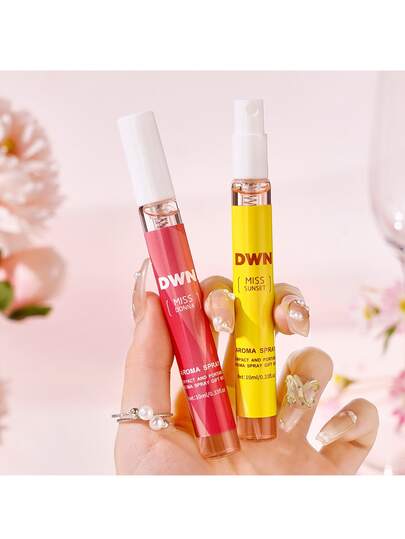 1/5瓶10毫升热带海滩香氛空气清新剂礼盒，女士适用，持久留香，便携式家居香氛，卧室/衣柜/浴室必备，夏季旅行必备，情人节/母亲节礼物，婚礼毕业季热门之选