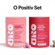 Wet & Wild Bundle -O Positiv URO Women's Probiotic Capsules And URO Vaginal Moisture & Mood – Formulated To Support Vaginal Moisture, Mood & Relaxation – With KSM-66® Ashwagandha, Ginkgo Biloba, Mucuna Pruriens, And GABA[Free Shipping ] - URO&URO-SET - 查看 1