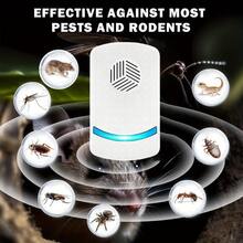 Ultrasonic Pest Repeller, Low Power Consumption, No Radiation, Silent Operation, Wide Coverage Area, 360° Comprehensive Protection. Suitable For Home, Warehouse, Office, Etc. Made Of High-Quality ABS Material, . Effectively Repels Mice, Cockroaches And Other Pests. - Multicolor - View 6