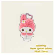 SANRIO Plush Keychain Pendant - Heart Series, Cherry Blossom Series, Good Mood Series, And Line Series - Official Licensed, Cute Plush Pendant Suitable For Wallet, Backpack And Handbag, Soft Collectible Plush Pendant, Approx. 10-11cm (3.9-4.3 Inches) High - Multicolor - View 9