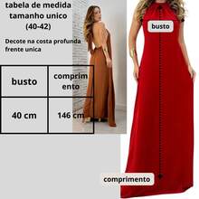 Women's Long Dress Duna Tank Top Backless High Neck Elegant Casual Summer - Màu Đỏ Sâu - Xem 3