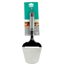 Cortador de queso, cuchillo para mantequilla, cortador de jamón y espátula para pasteles de acero inoxidable de grado alimenticio, Diseño de borde liso, herramientas de cocina manuales, corte y extendido fácil - Multicolor - Ver 4