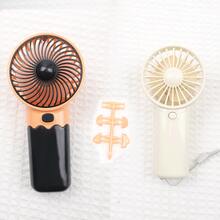 1pc Portable Mini Fan, Single Speed, With Rope (Color And Style Random, Battery Not Included), Powered Handheld Fan - Ideal For Office, Outdoor, Travel And Camping - Stay Cool Anywhere, Great Party Gift. [Batteries Need To Be Purchased Separately],Christmas - No Batteries Included Mini Fan - View 17