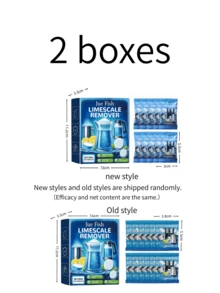 JUE FISH Limescale Cleaning Effervescent Tablets, Quickly Dissolve Stubborn Limescale, Easily Remove Difficult-To-Clean Limescale Stains In Kitchen, Bathroom, And More - Solid State - View 12