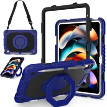 1pc 3-In-1 Anti-Drop Design, Adjustable Shoulder Strap, PC+Silicone Material, 360° Rotatable Handgrip Stand, Sturdy Protective Case Suitable Compatible With Ipad 11th (A16) 2025, 10th 2022, Galaxy Tab A11+ 2025/A9 Plus, Fashionable And Ideal For Gifts And Awards. - Multicolor - View 65
