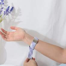 1pc Strap Compatible With Apple Watch/ Watch/ Watch/ Watch/ Watch S4 S3 S2/ Watch 5 Active/Lite, Braided Stretchy Bands With Magnetic Clasp Compatible With Apple Watch Band 38mm 40mm 41mm 42mm 44mm 45mm 46mm 49mm Women Men, Nylon Sport Solo Loop Compatible With Apple Watch Series 11 10 9 8 7 6 5 4 3 Ultra 3 2 1 SE - 20mm - View 2