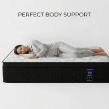 MRH 10" 12" 14" Memory Foam Hybrid Mattress Twin Full Queen King Size Boxed Bed Medium Firm Soft Comfortable Sweet Night Sleep Modern Home Bedroom Furniture - 12 inch(30cm) - Xem 7