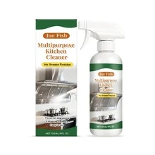 ¡Rescate definitivo de la cocina! Desengrasante multiusos en spray, agente de limpieza profesional para grasa y manchas resistentes, efectivo en gabinetes, azulejos y parrillas, artículo esencial para el hogar diario - Líquido - Ver 10