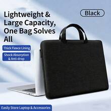 这款便携式保护套适用于 9-11 英寸和 13 英寸平板电脑，兼容 A16/2025、Air 13 英寸，带有加厚保护套，也适用于 Pro 11、10.9 英寸（第十代）、Air（第五/四代）以及 Galaxy Tab S9/S8。 - 黑色 - 查看 13