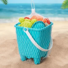 Kids Beach Toys Set, Suitable For Water Play, Sand Digging, Shovels, Beach Buckets, Perfect Summer Gift For Children, Party Supplies, Random Colors And Styles - Multicolor - View 6