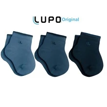 LUPO Kit 03 Pairs Of Baby Socks Mid-Calf Lupo Baby Toddler Boy And Girl RN 02165-089 - Màu xanh hải quân - Xem 7