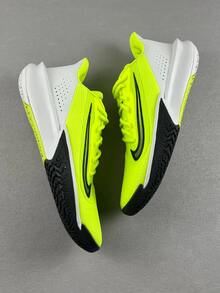 Nike Precision 7 輕量舒適 低筒 籃球鞋 男女同款 - 綠色 - 查看 7